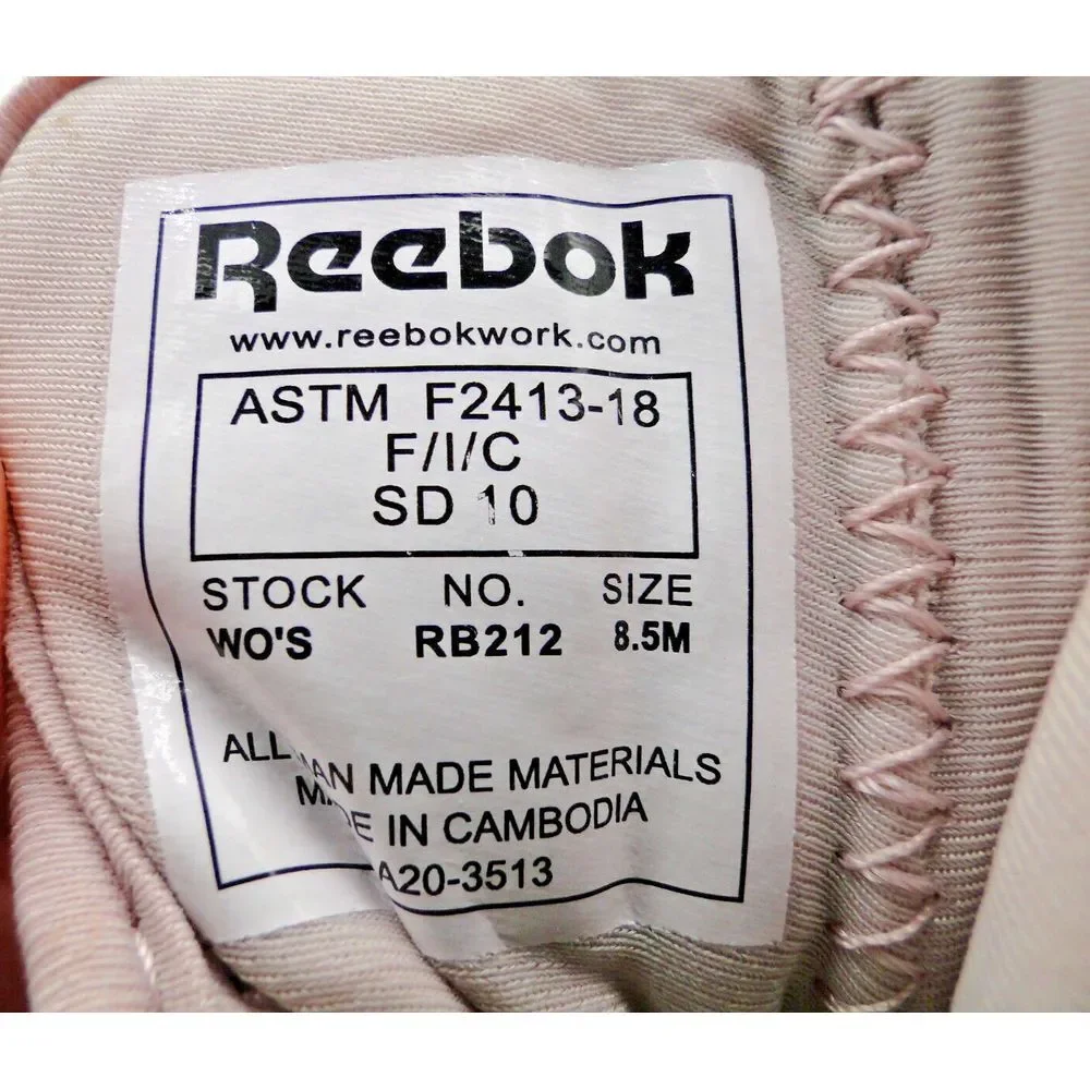 Reebok Women's Sublite Legend Work Composite Toe Work Shoes - RB212 - Size‎ 8.5M